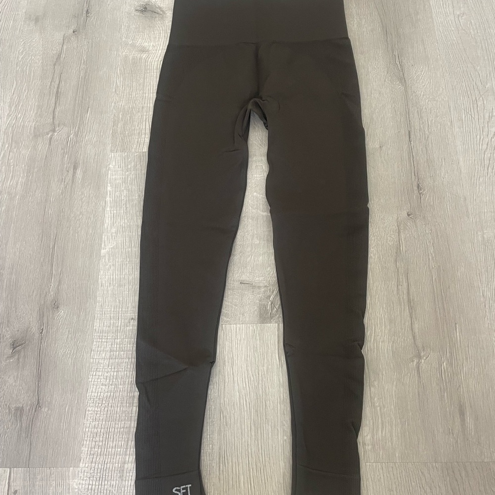 SET Active Black High-Waist Leggings